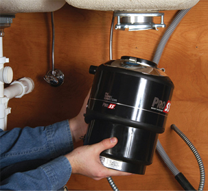 clogged garbage disposal